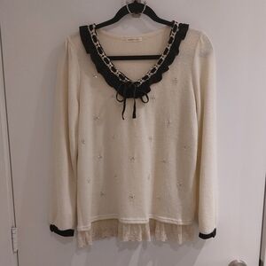 Axes Femme Cream Sweater